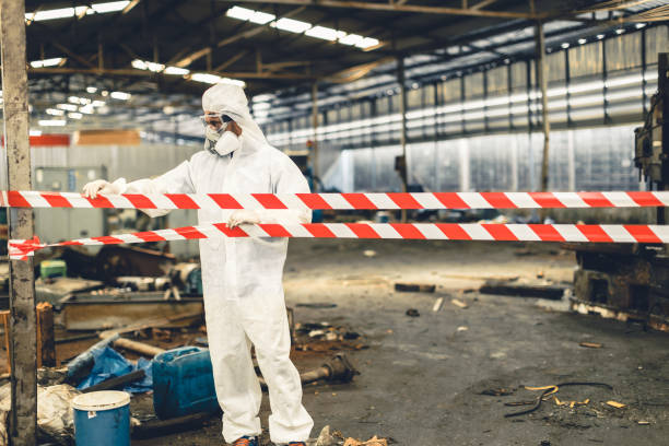Professional Crime Scene Cleanup technician working in Geneva, WA